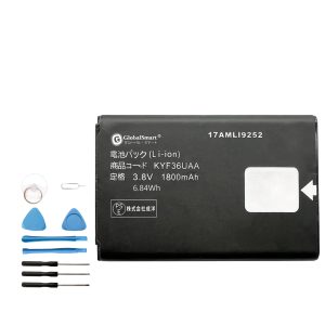 KYF36UAA用 互換バッテリー 3.8V 1500mAh KYF36 KYF37 KYF38 KYF39 KYF41 KYF42 KYF43 GRATINA対応 交換用電池 